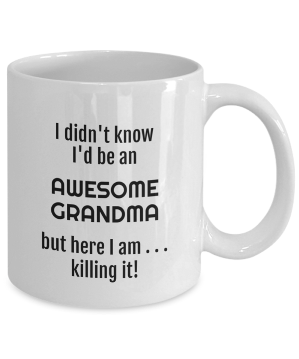 I didn't know I'd be an awesome grandma but here I am . . . killing it! (mug)